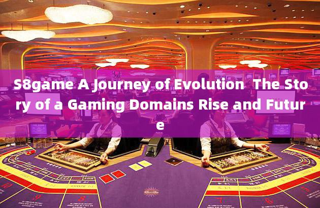 S8game A Journey of Evolution  The Story of a Gaming Domains Rise and Future